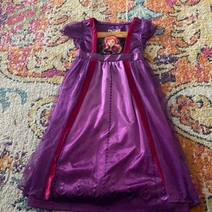 2t purple Frozen ll Anna nightgown